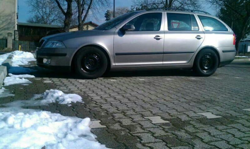 Heute ist es fertig geworden! <br />Die Nacht um 4,<br /> ging der Skoda tief zu Ruh!