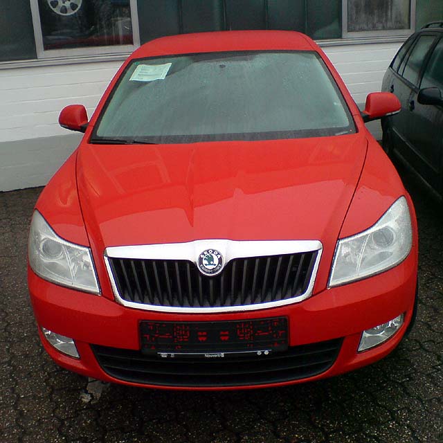 Octavia II Combi - Facelift Front (rot)