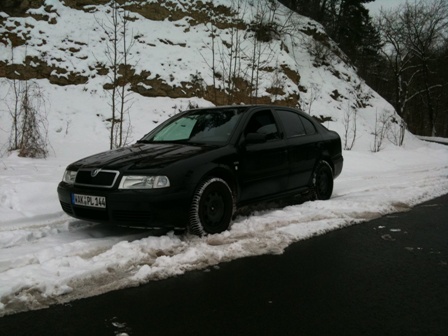 Mit Winterreifen!